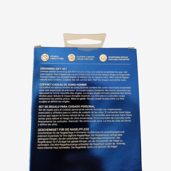 Tweezerman 4 Piece Stainless Steel Nail Grooming Gift Set - Picture 5 of 6